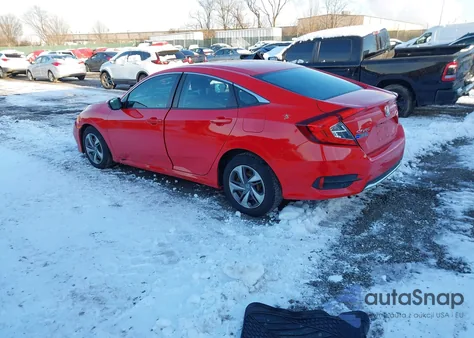 2019 Honda Civic Lx from USA, damaged, VIN 2HGFC2F62KH531094